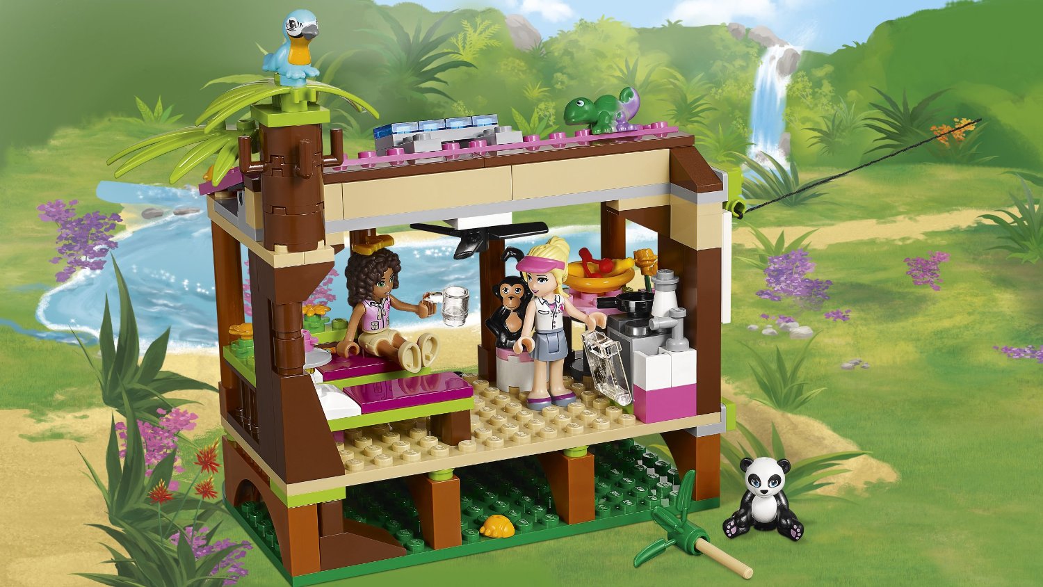 lego friends 41038 jungle rescue base